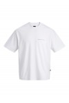 JACK & JONES BLAOWEN SS BRANDING TEE BRIGHT WHITE 12292397